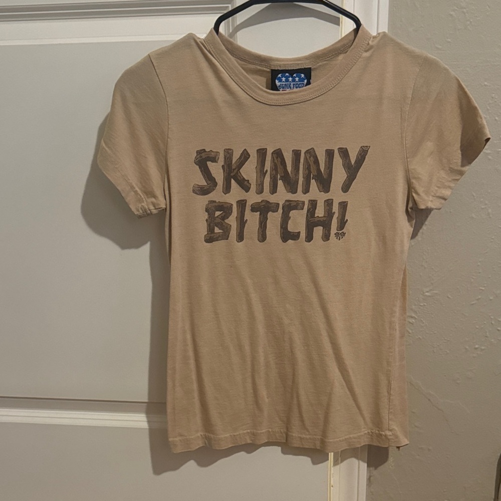 Junk Food Clothing Tan Graphic Tee